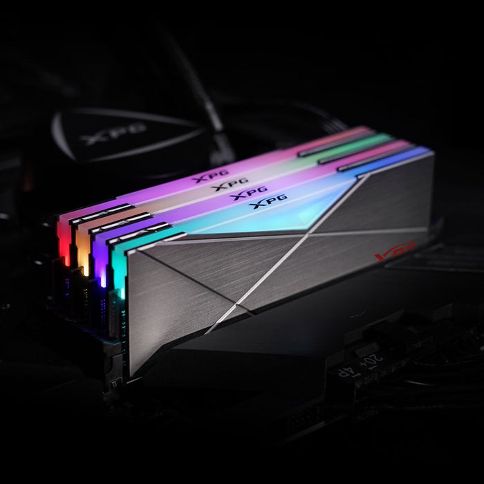 Memoria Ram Adata Xpg Ddr4  8gb 3200mhz Tungsten Grey Dual Color Box Adata Xpg Ddr4  8gb 3200mhz Tungsten Grey Dual Color Box