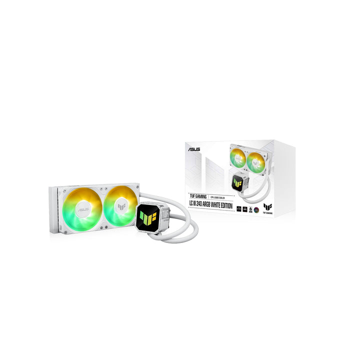 EAN 4711636158961 - ASUS TUF Gaming LC III 240 ARGB White Edition Procesador Sistema de refrigeración líquida todo en uno 12  imagen 12
