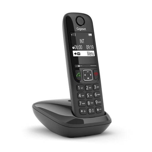 EAN 4250366854816 - Gigaset AS690 Teléfono DECT/analógico Identificador de llamadas Negro imagen 1