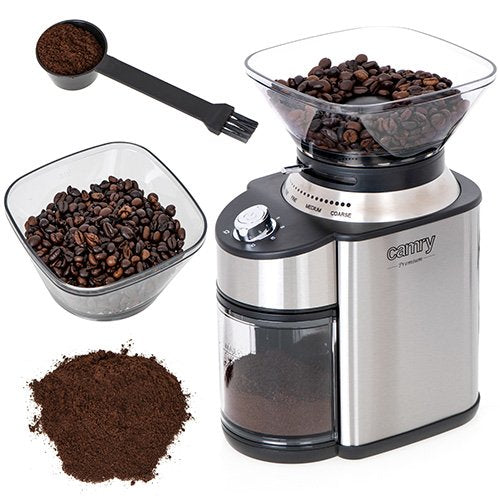 EAN 5902934837484 - Camry Premium CR 4443 molinillo de café 200 W Negro, Acero inoxidable imagen 8