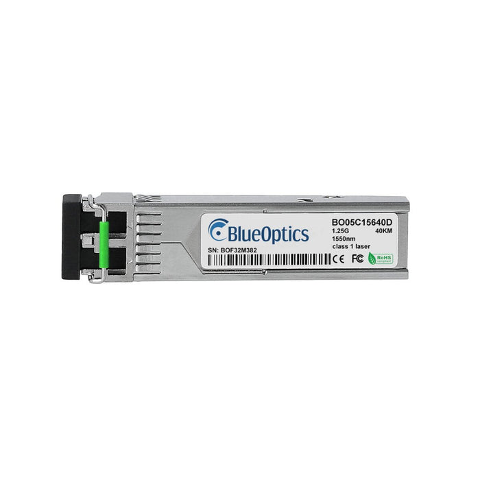 Blueoptics Huawei S-Sfp-Ge-Lh40-Sm1550 Blueoptics Bo05c15640d Sfp Transceiver, 1000base-Ex, Singlemode Fiber, 1550nm, 40km