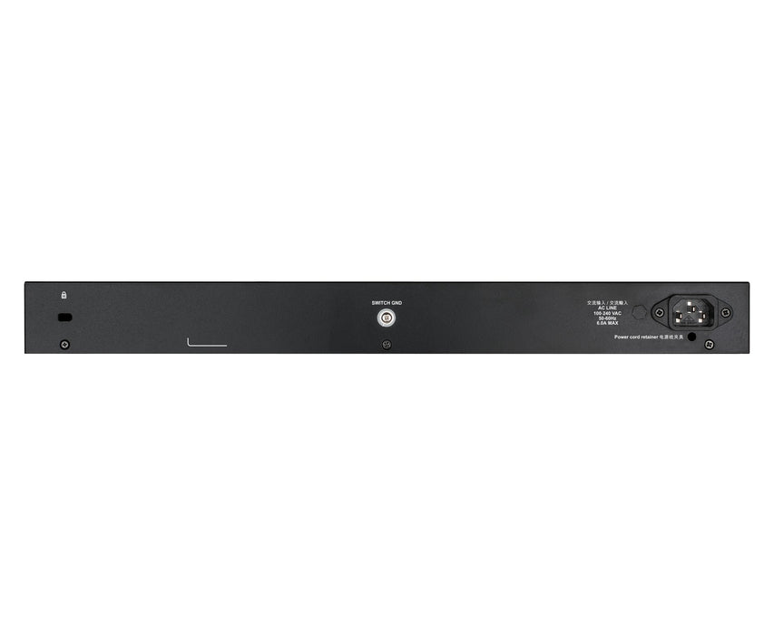 EAN 0790069467882 - D-Link DGS-1250-28XMP Gestionado L3 Gigabit Ethernet (10/100/1000) Energía sobre Ethernet (PoE) Negro imagen 3