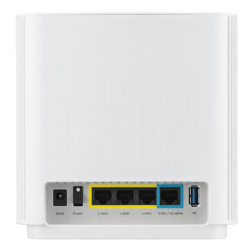 EAN 4711081471394 - ASUS ZenWiFi AX (XT9) AX7800 2er Set Weiß Tribanda (2,4 GHz/5 GHz/5 GHz) Wi-Fi 6 (802.11ax) Blanco 4 Inte imagen 2