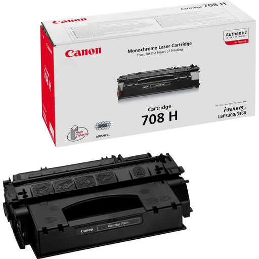 EAN 4960999320434 - Canon 708H cartucho de tóner 1 pieza(s) Original Negro imagen 1