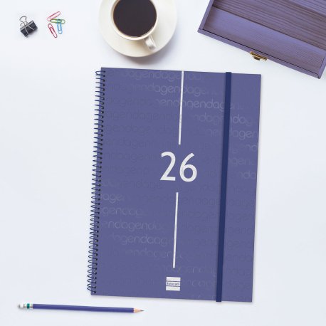 EAN 8422952409175 - Finocam 742041026 agenda Agenda diaria Azul imagen 2