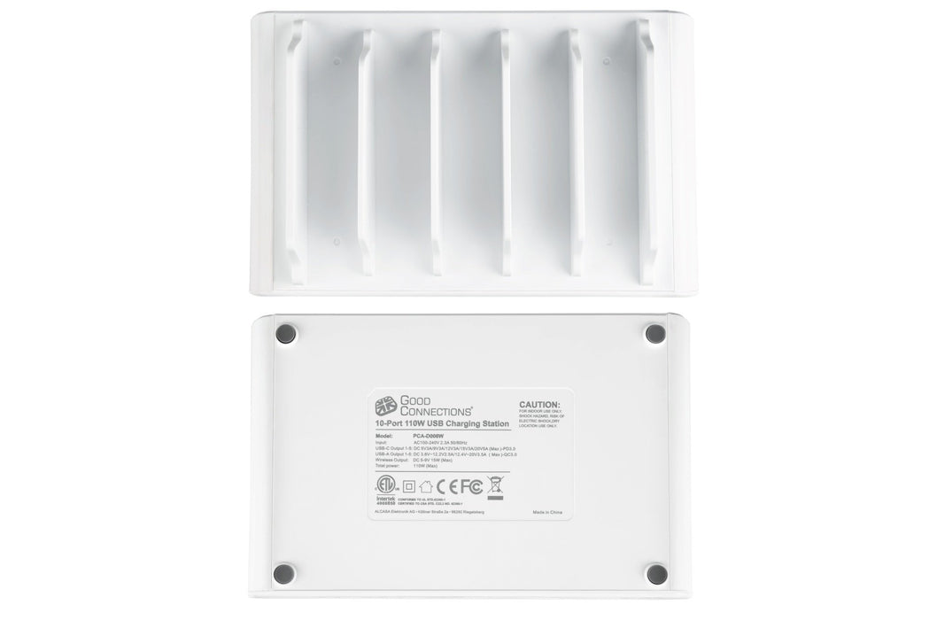 EAN 4014619842728 - Alcasa PCA-D006W organizador para estación de carga Independiente Blanco imagen 3