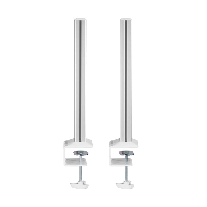Inline® Slatwall Mounting Columns Aluminium, For Table Mounting Panel, Set Of 2