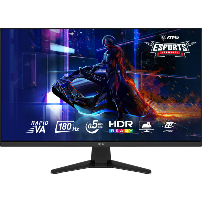 80 Cm (31.5") 2560 X 1440 Pixel Msi 9s6-3de11m-001 16:9 Wide Quad Hd Rapid Va 0,5 Ms 180 Hz Hdr Displayport Hdmi Vesa