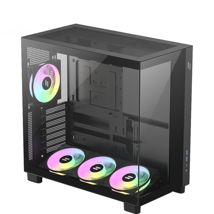 EAN 6931858712064 - GameMax NEX C53 BK carcasa de ordenador Negro imagen 6