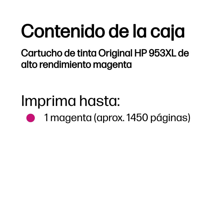 Tinta  Hp 953xl Ac Magenta