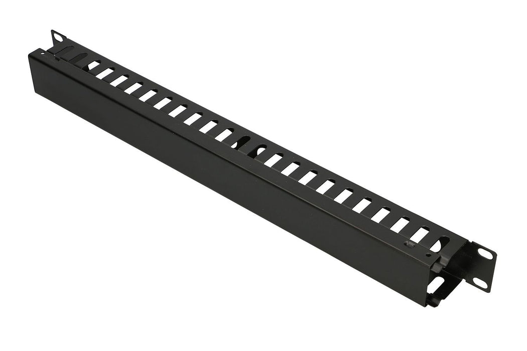 EAN 5902560369700 - Extralink CABLE MANAGER WITH METAL COVER Panel de gestión de cables Negro imagen 2