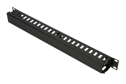 EAN 5902560369700 - Extralink CABLE MANAGER WITH METAL COVER Panel de gestión de cables Negro imagen 2