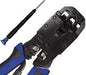 EAN 4015867593615 - Equip 129404 crimpadora Herramienta para prensar Negro, Azul imagen 2