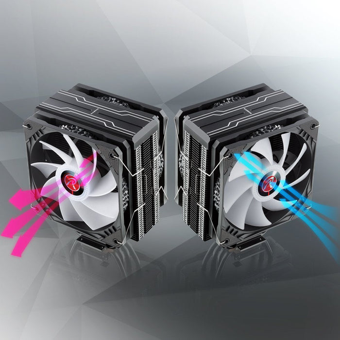Enfriador De Cpu Raijintek Eleos 12 Duo Rbw  0r10b00221