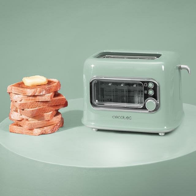 Tostadora Vertical Retrovision Green