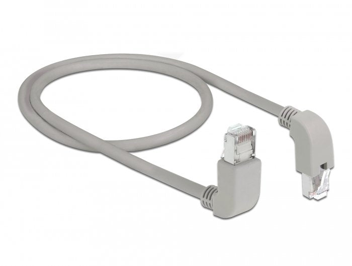 Delock Netzwerkcable Rj45 Cat.5e Sf Utp Oben   Unten Gewinkelt 0,5 M
