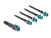 EAN 4043619901258 - DeLOCK 90125 cable coaxial 1 m Negro, Azul imagen 2