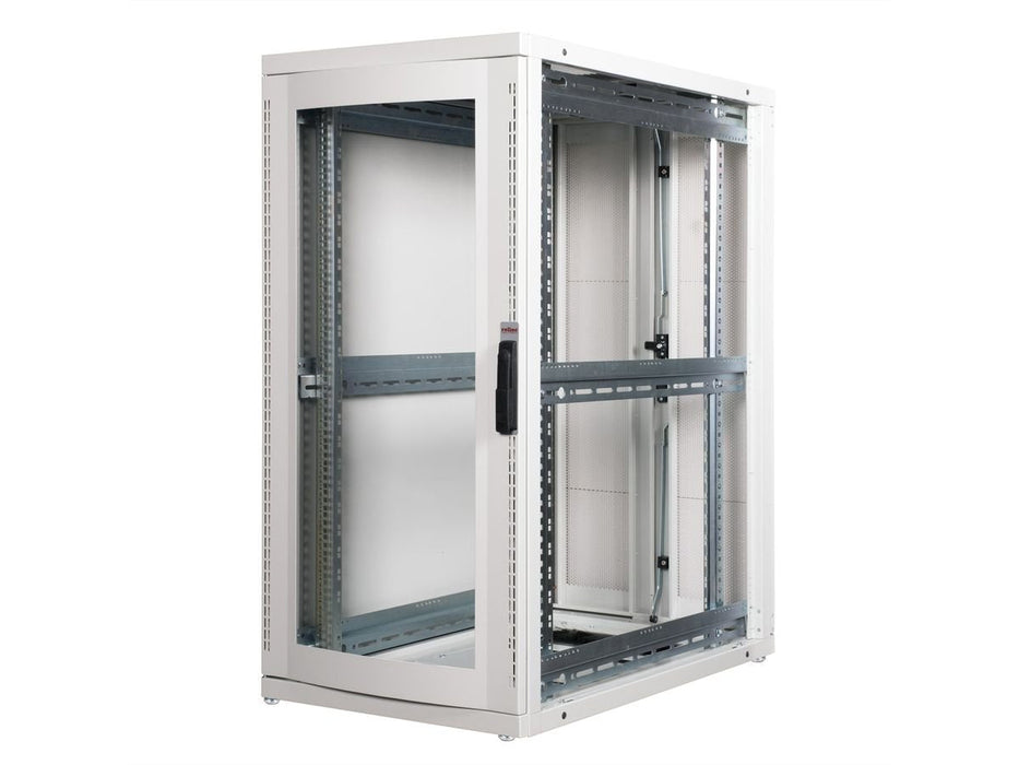 Roline 19-Zoll Serverschrank Pro 26 He, 600x1000 Bxt Grau Plexiglas