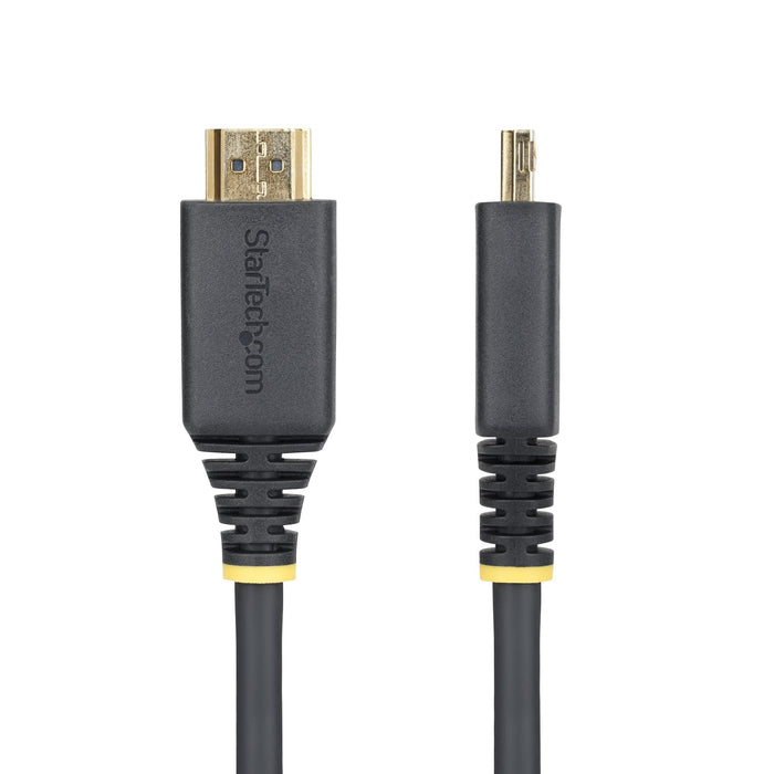 EAN 65030925365 - StarTech.com HDMI2-CABLE-GRIP-30C cable HDMI 0,3 m HDMI tipo A (Estándar) Negro imagen 3