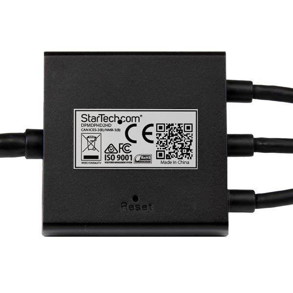 EAN 0065030862844 - StarTech.com DPMDPHD2HD adaptador de cable de vídeo DisplayPort + Mini DisplayPort + HDMI HDMI + USB Negr imagen 5