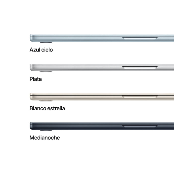 Apple Macbook Air 15,3' M5 10-Core Cpu 16gb 1tb Ssd 10-Core Gpu Plata