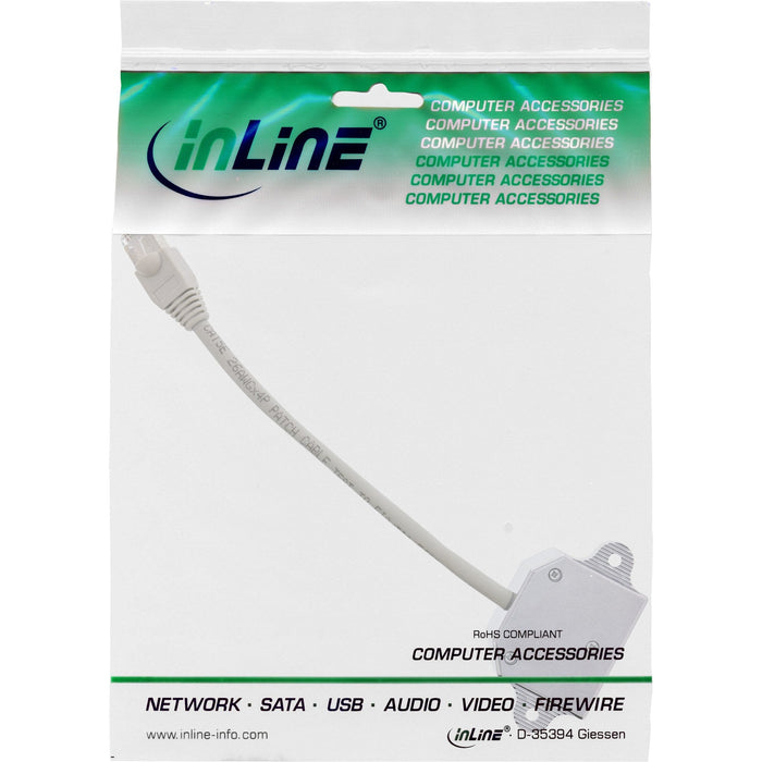Inline Cat.5e Isdn T-Adapter Rj45 Macho A 2x Rj45 Hembra 15cm