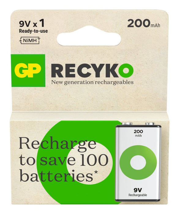 EAN 4891199223150 - GP Batteries ReCyko Pro GPRCK20R8H150C1 pila doméstica Batería recargable 9V Níquel-metal hidruro (NiMH) imagen 1