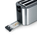 EAN 4008146028540 - Severin AT 2590 tostadora 2 rebanada(s) 1400 W Negro, Plata imagen 6