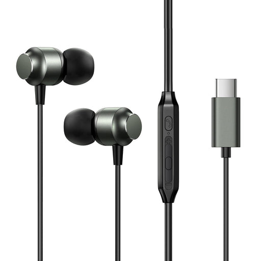 EAN 6956116770150 - JOYROOM JR-EC06 USB Type C Grey - Wired Headphones Auriculares Alámbrico Dentro de oído Llamadas/Música U imagen 1