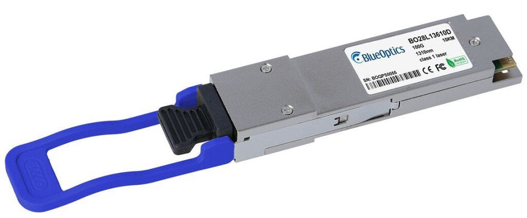 Blueoptics Qsfp28 100g 100gbase-Lr4 1310nm 10km Lc Smf Transceiver( Qsfp-100g-Lr4-S)