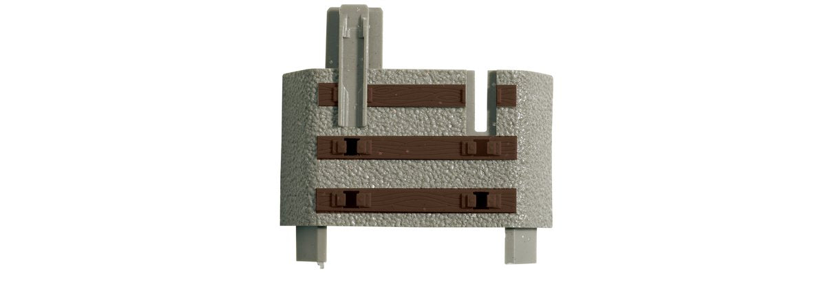 Roco H0 Geoline Con Bettung 61183 Schwellenendstück 6 Ud.