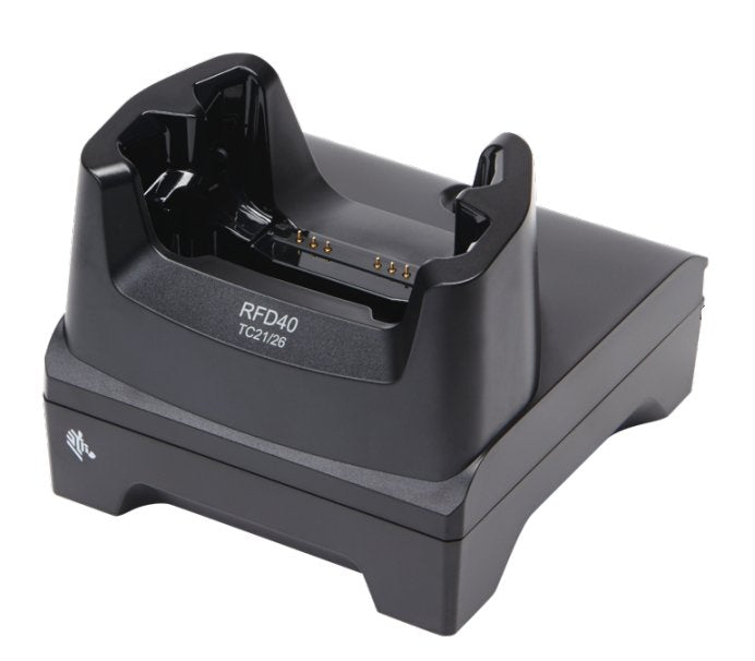 Rfd40  1device Slot/0 Toaster Slots Charge Only Cradle Support Tc21/26. Require Power Supply(Pwr-Bga12v50w0ww) Dc Line Cord(Cbl-Dc-388a1-01)