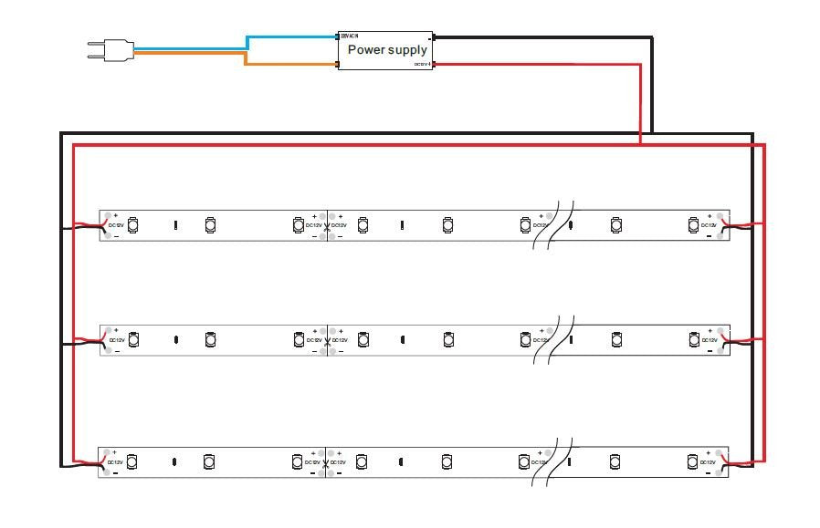 Synergy 21 Led Flex Mrip 3528 - 60 Kw Dc12v 12w Ip20