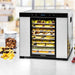 EAN 4001797465009 - Rommelsbacher DA 1000 deshidratador de alimentos Negro, Acero inoxidable 1000 W imagen 2