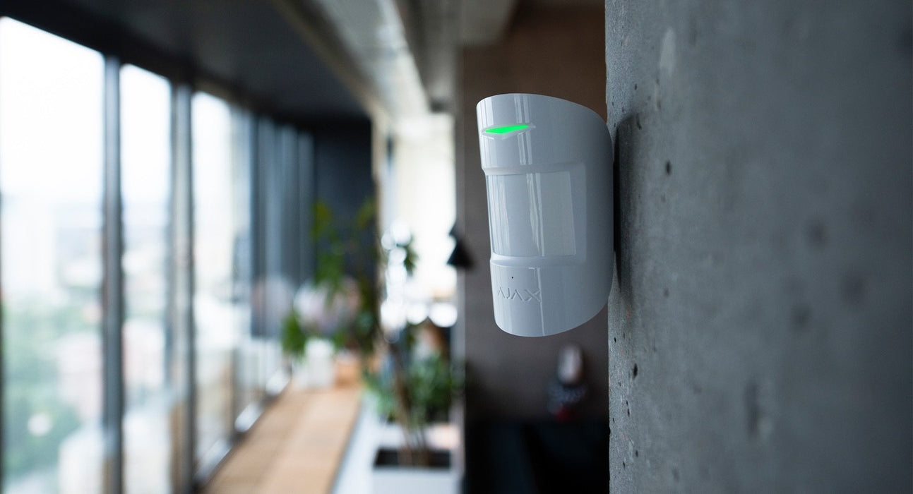 EAN 0856963007132 - Ajax CombiProtect Sensor infrarrojo pasivo (PIR) Inalámbrico Pared Blanco imagen 2