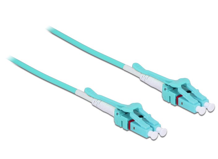 Delock Cable De Fibra Óptica Lc  Lc Multimodo Om3 Uniboot 5 M
