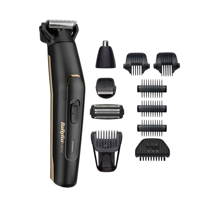 EAN 3030050153576 - BaByliss 11-in-1 Carbon Titanium Negro, Oro Níquel-metal hidruro (NiMH) imagen 1