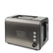 EAN 8432406600065 - Black & Decker BXTO900E tostadora 7 2 rebanada(s) 900 W Negro, Acero inoxidable imagen 1