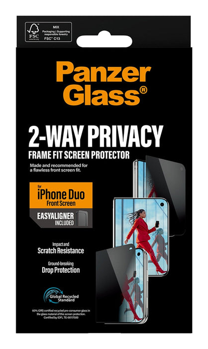 Panzerglass Privacy Front Screen Protector Iphone 18 Fold