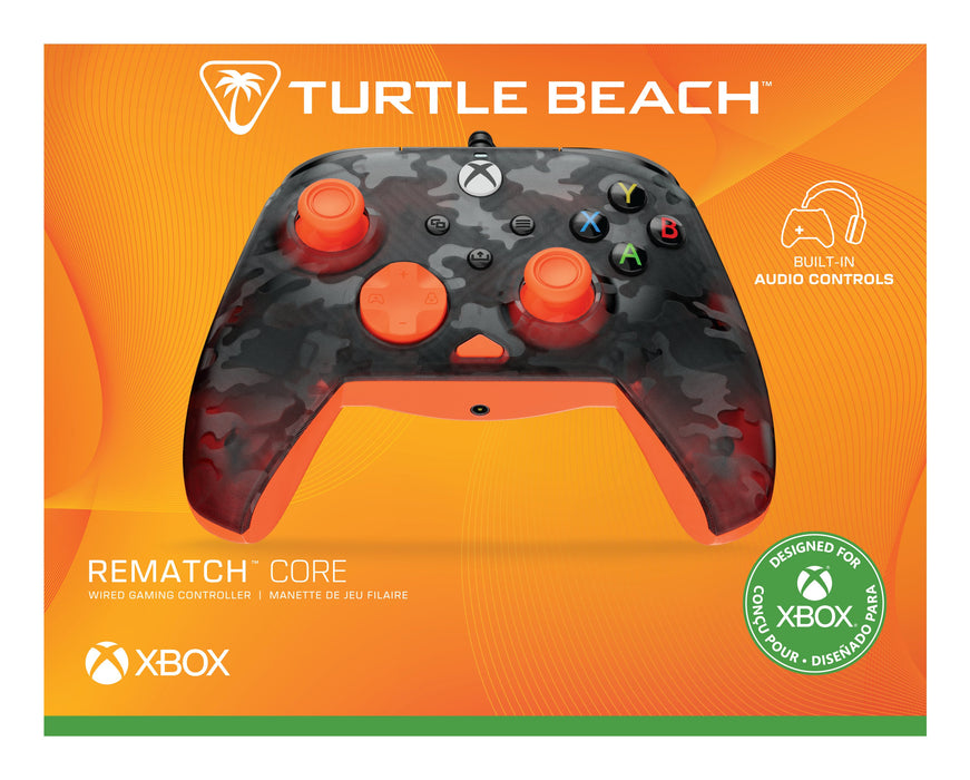 EAN 0840454400038 - Turtle Beach Rematch Core Negro, Gris, Naranja USB Gamepad PC, Xbox, Xbox One, Xbox Series S, Xbox Series imagen 11