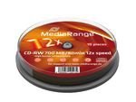 EAN 4260057125132 - MediaRange MR235 CD en blanco CD-RW 700 MB 12x 10 pieza(s) imagen 1