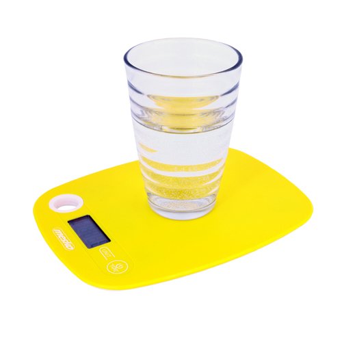 EAN 5902934830393 - Mesko Home MS 3159y Amarillo Encimera Rectángulo Báscula electrónica de cocina imagen 2