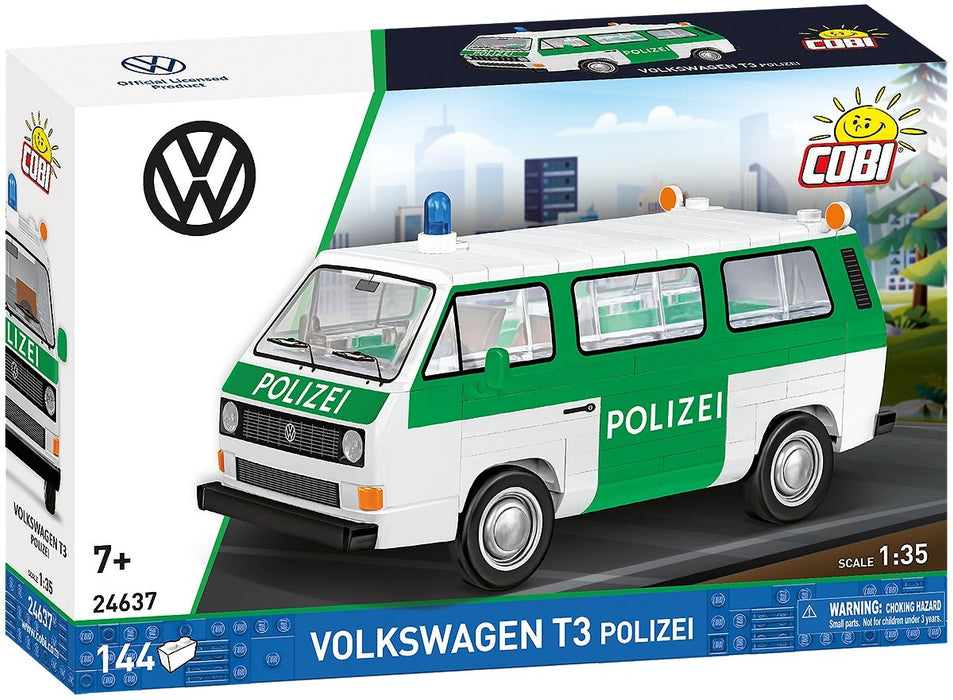 Cobi Volkswagen T3 Polizei (Massstab 1:35) Cobi-24637