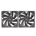 EAN 8435693102762 - Mars Gaming MFPROX2 sistema de refrigeración para ordenador Carcasa del ordenador Ventilador 12 cm 2 piez imagen 2
