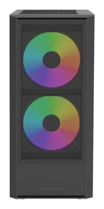 Caja Pc Montech  X2 Plus B / X2 Plus Negro Monte-4710562749748