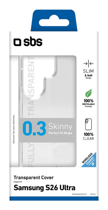 Sbs Skinny Cover Galaxy S26 Ultra Transparent