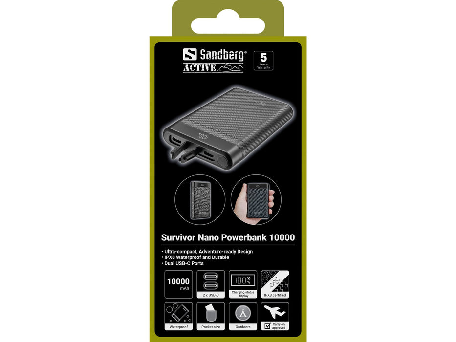 EAN 5705730421327 - Sandberg 421-32 batería externa Ión de litio 10000 mAh Negro imagen 4