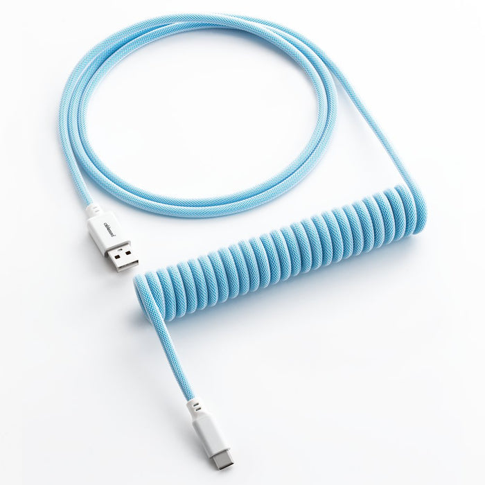 Cablemod Classic Coiled Keyboard Cable Usb-C A Usb Tipo A, Blueberry Cheesecake - 150cm