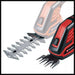 EAN 4006825665161 - Einhell GC-CG 3,6/70 Li tijera de césped inalámbrica 7 cm 3,6 V Ión de litio Aluminio, Negro, Rojo imagen 3