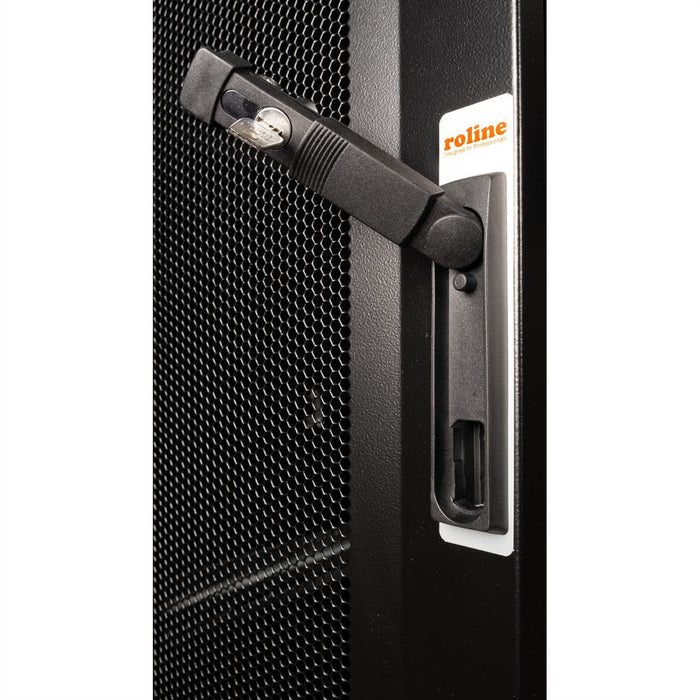 Roline 19-Zoll Serverschrank Pro 42 He, 600x1000 Bxt Schwarz